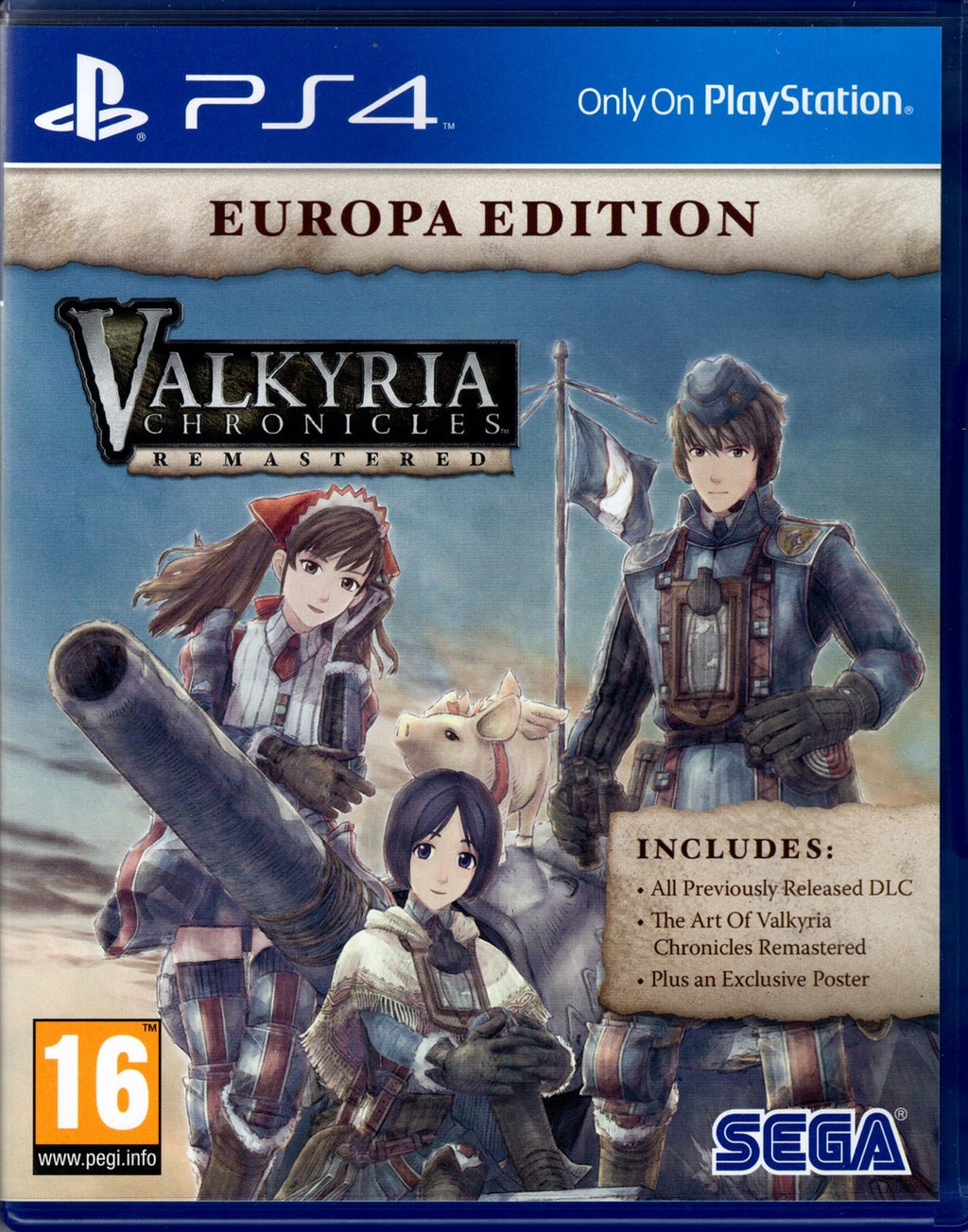 Valkyria Chronicles Remastered Europa Edition - BASCO GAMES
