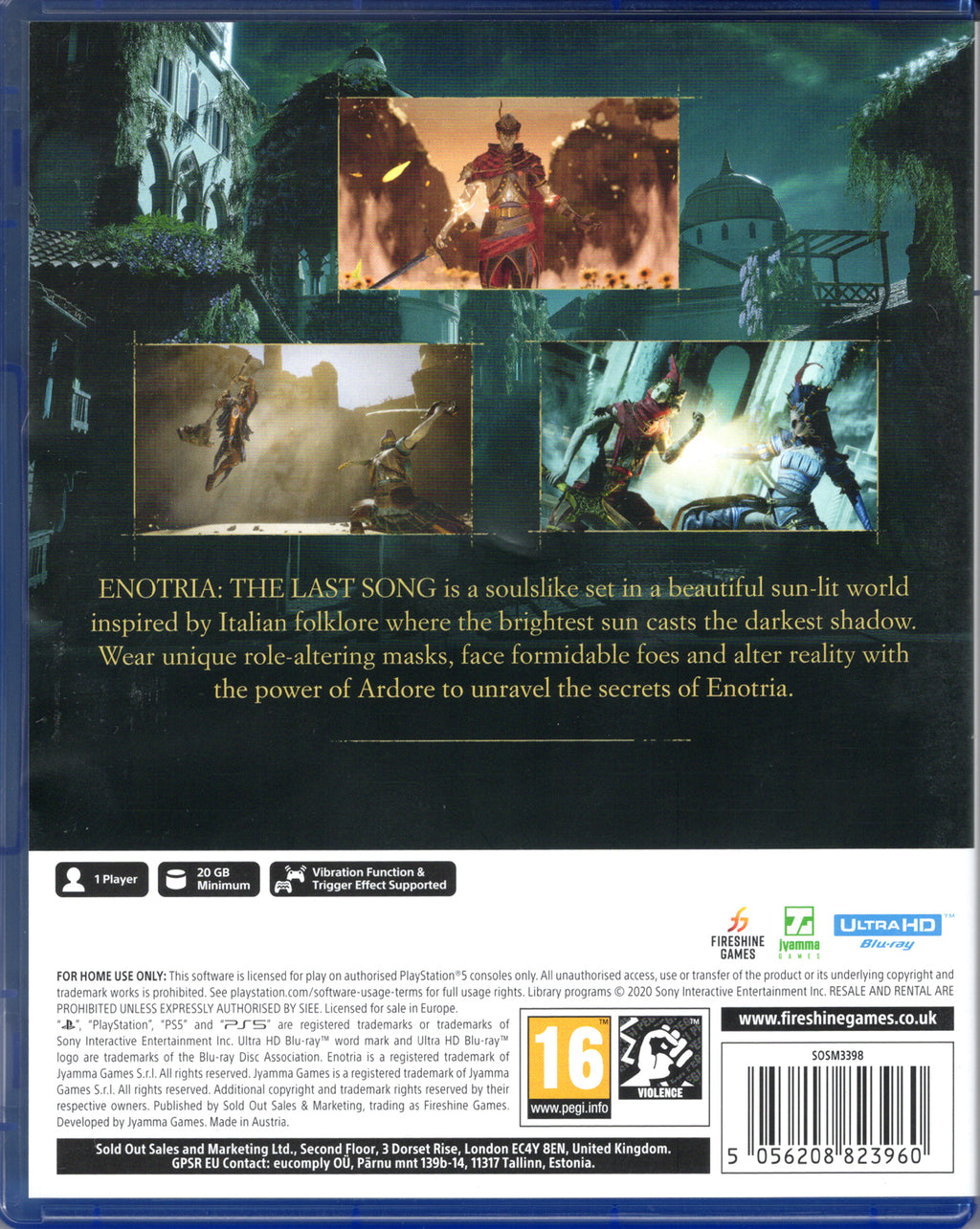 Enotria: The Last Song - BASCO GAMES