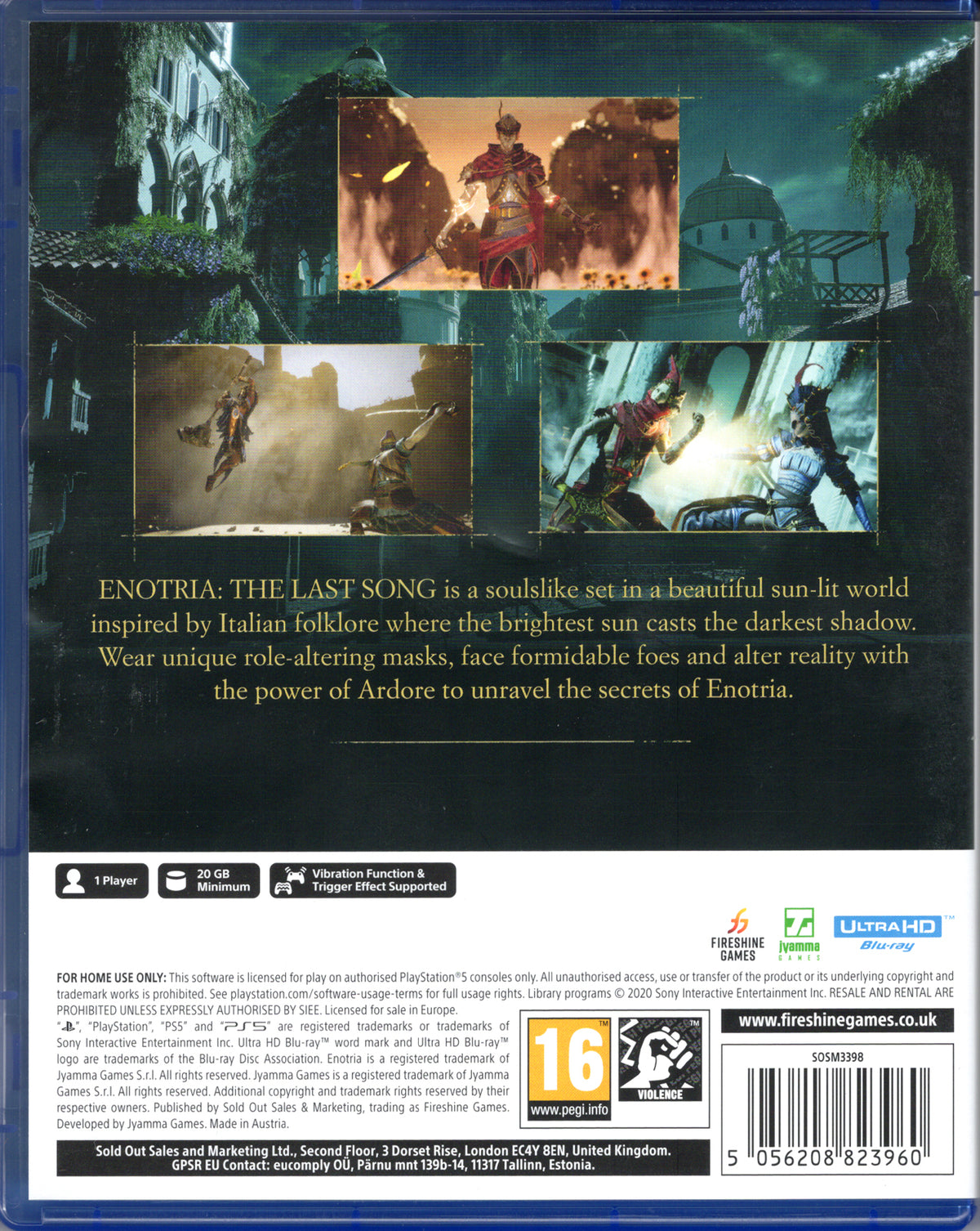 Enotria: The Last Song - BASCO GAMES