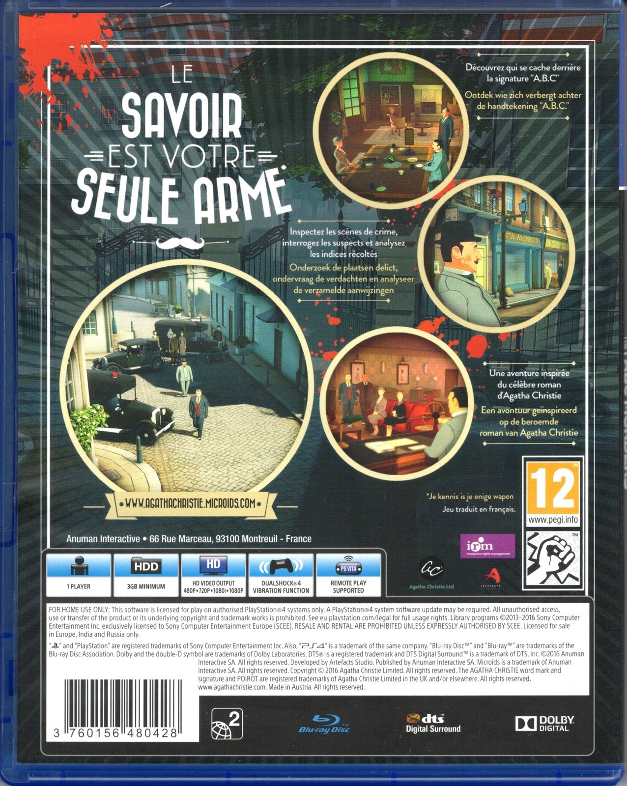 Agatha Christie - The ABC Murders - BASCO GAMES