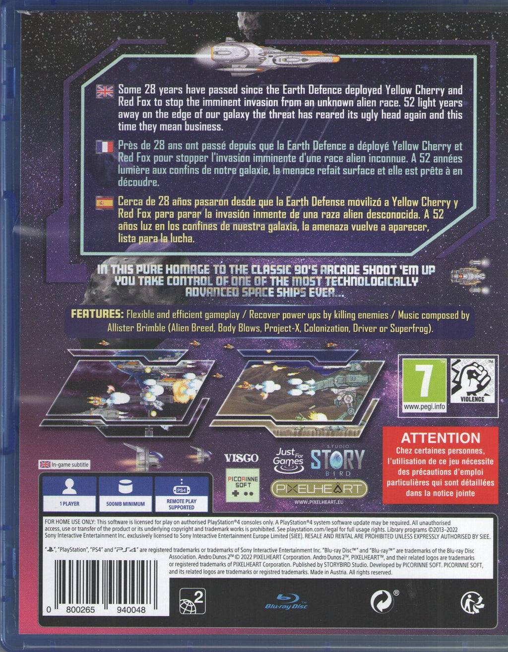Andro Dunos II - BASCO GAMES