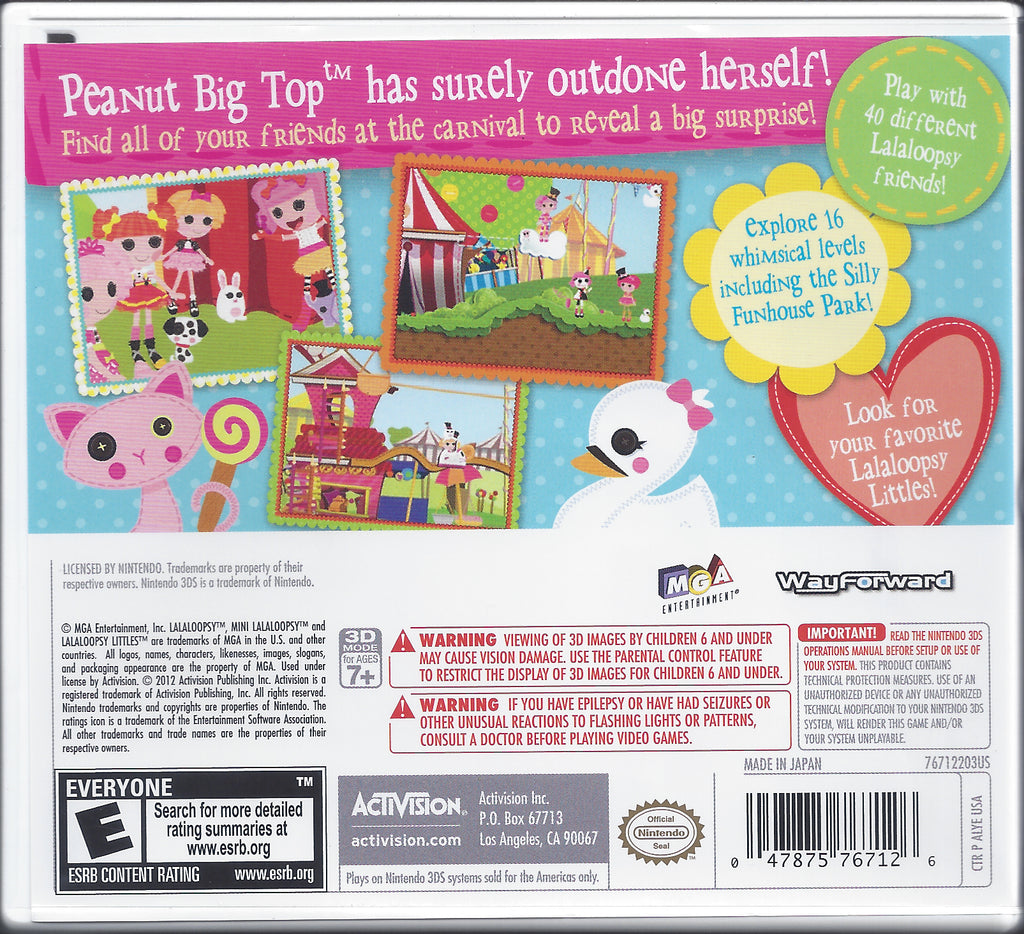 Lalaloopsy Carnival of Friends - BASCO GAMES