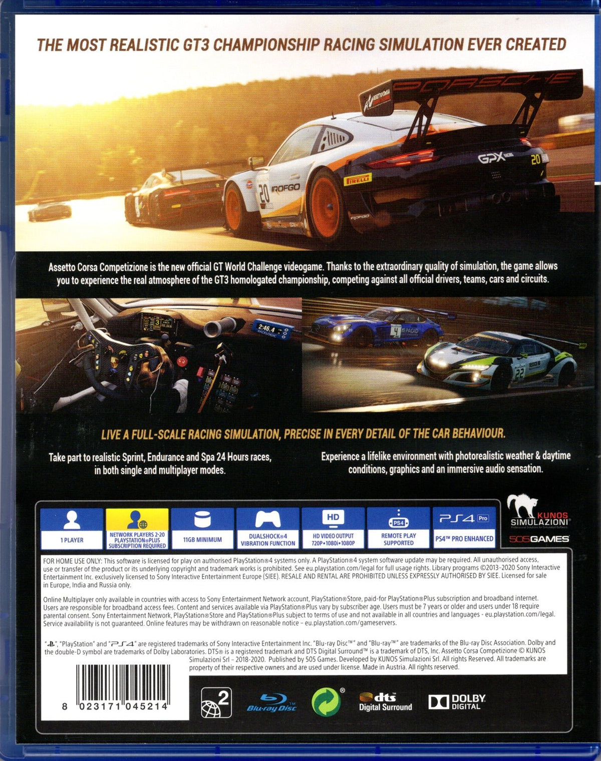 Assetto Corsa Competizione - BASCO GAMES