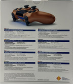 Official OEM Dualshock 4 controller Copper - BASCO GAMES