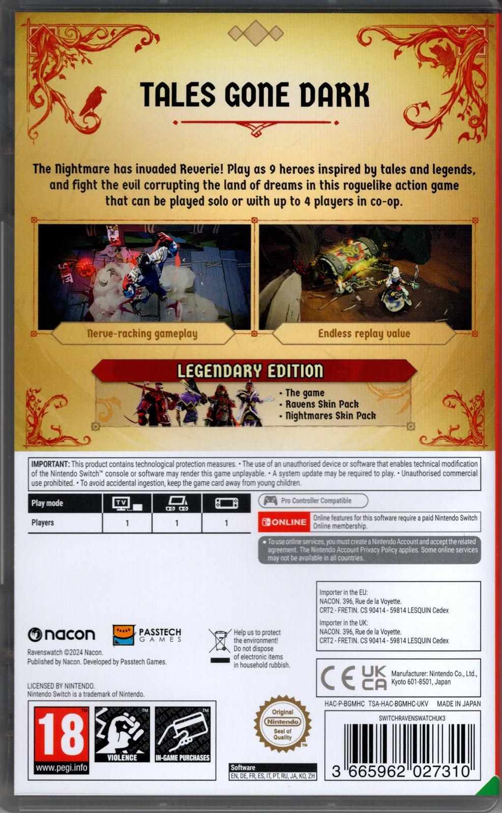Ravenswatch: Legendary Edition - BASCO GAMES