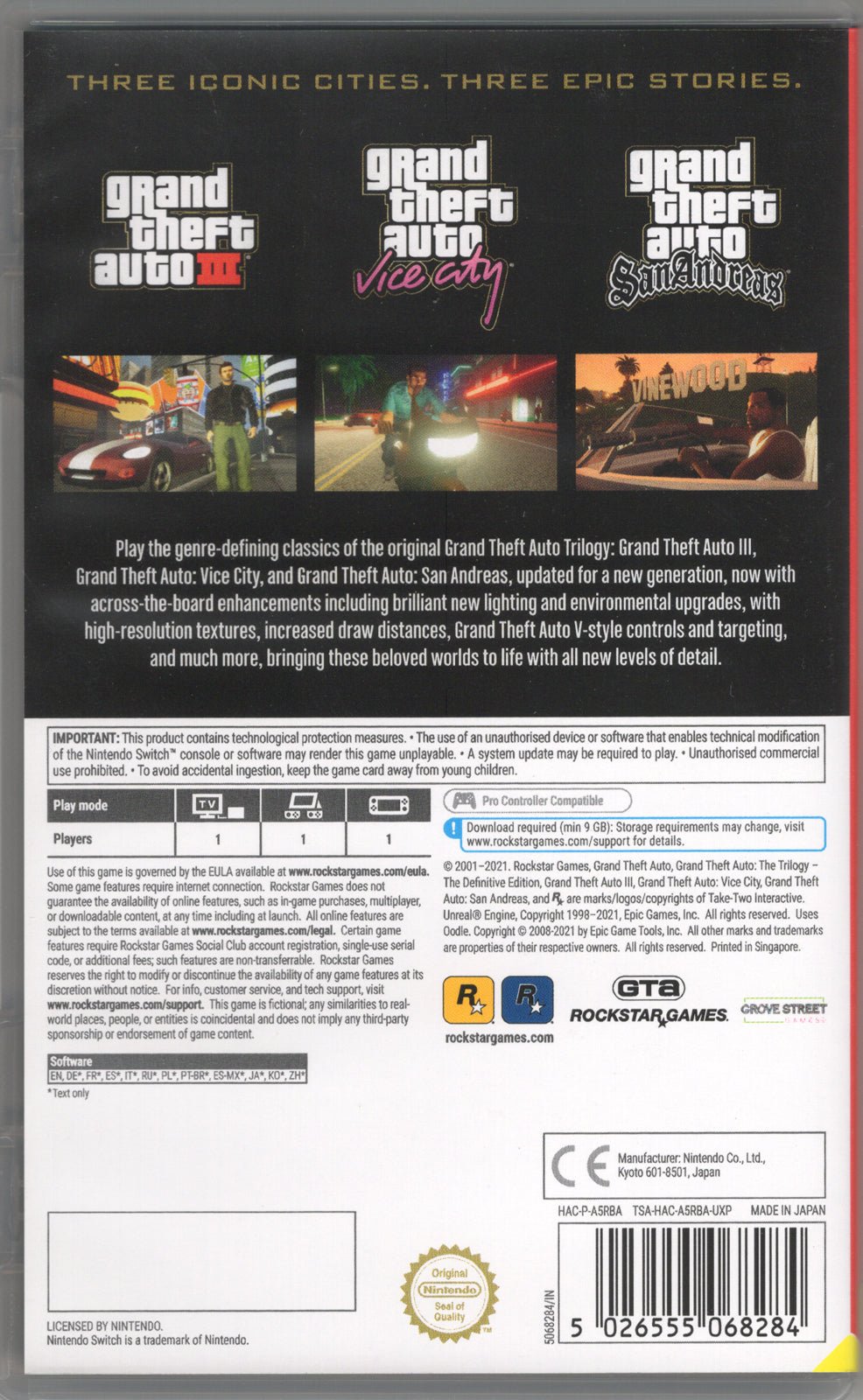 Grand Theft Auto: The Trilogy – The Definitive Edition - BASCO GAMES