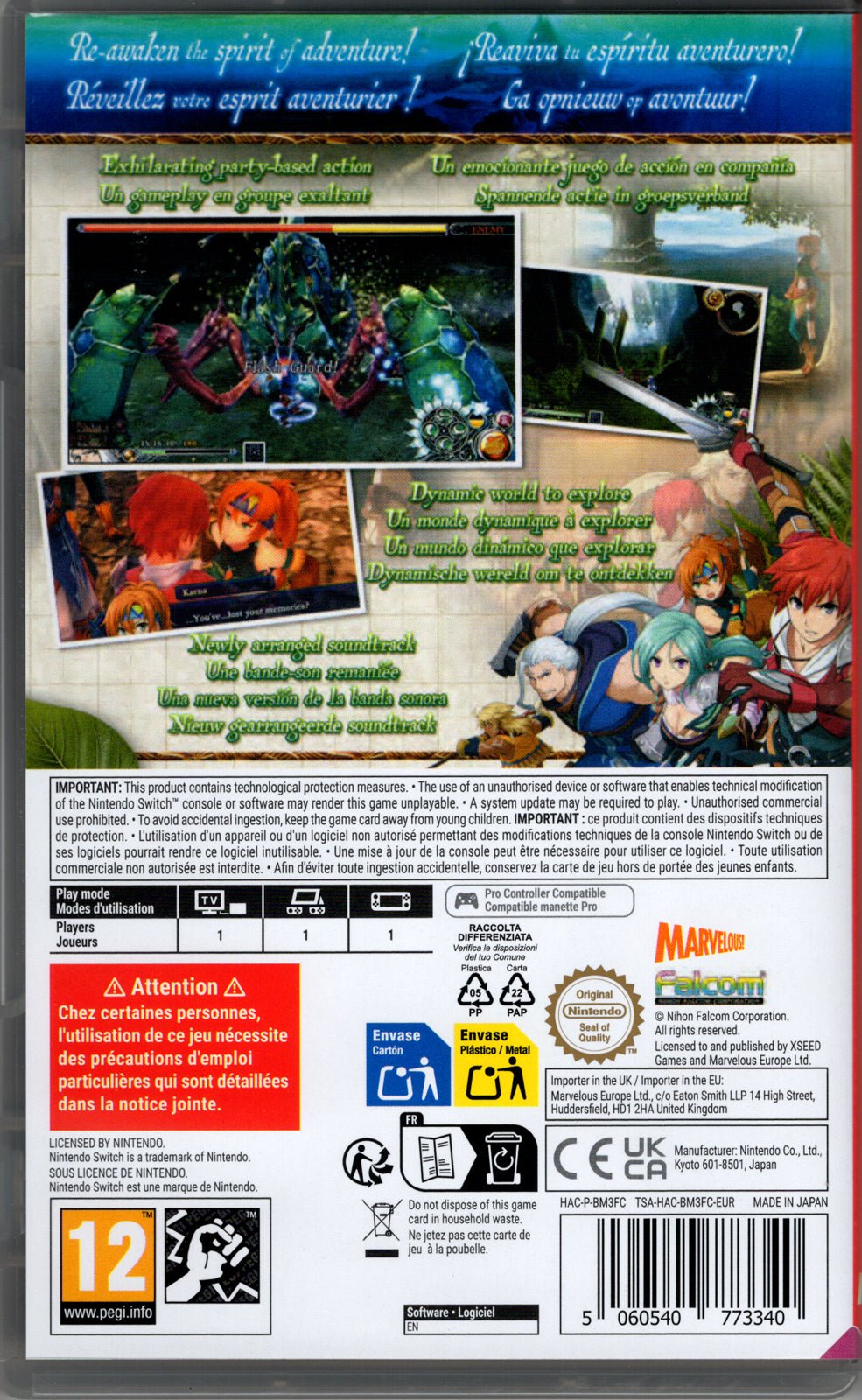 Ys Memoire: Revelations in Celceta - BASCO GAMES
