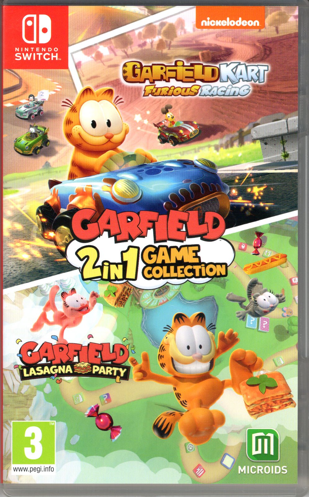 Garfield Lasagna Party + Garfield Kart Furious Racing - BASCO GAMES