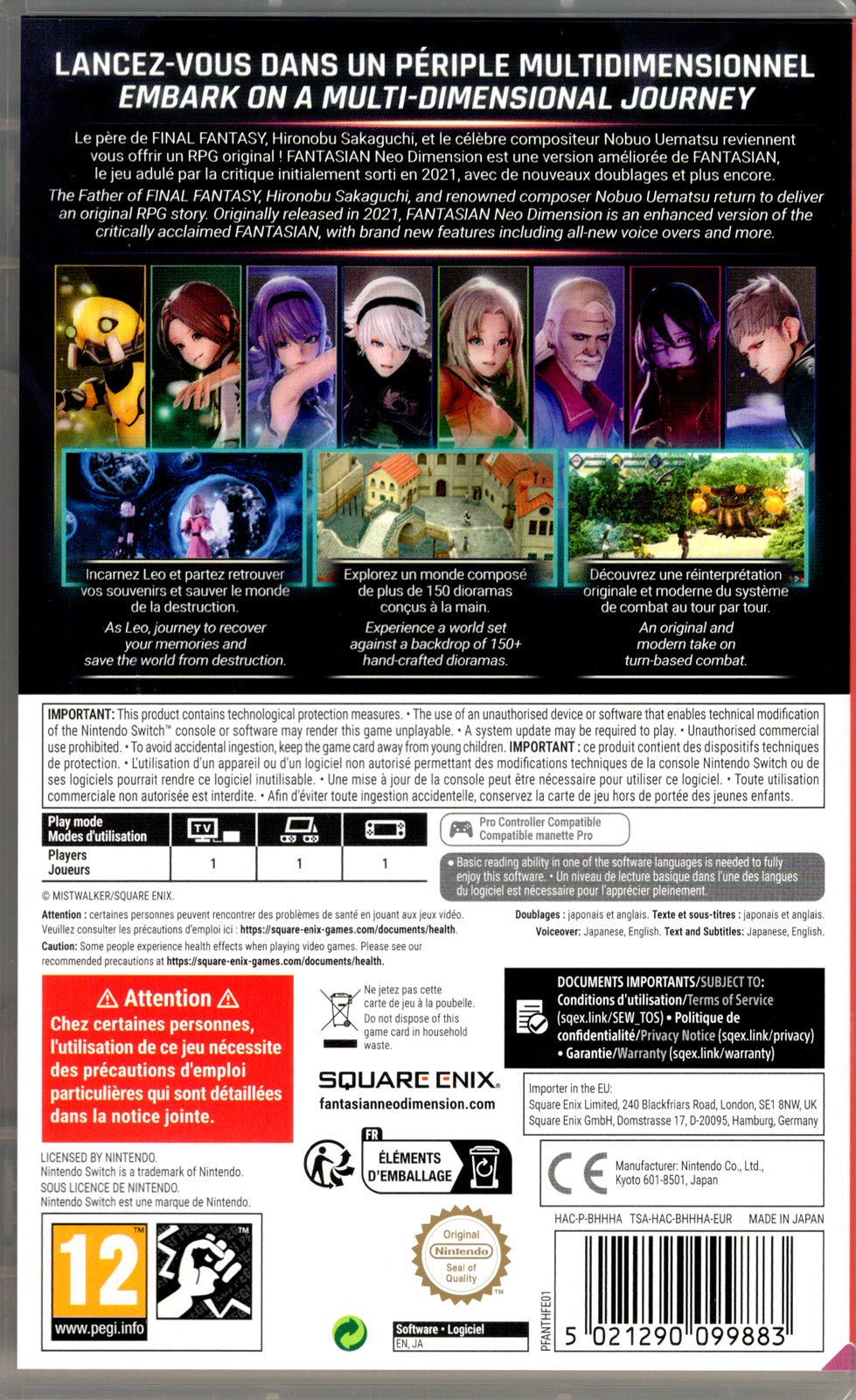 FANTASIAN Neo Dimension - BASCO GAMES
