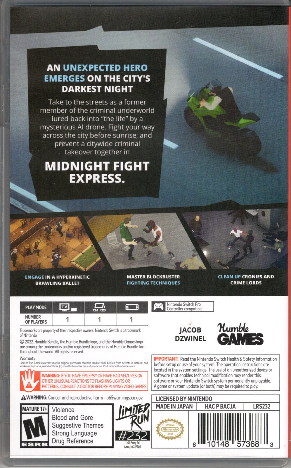 Midnight Fight Express - BASCO GAMES