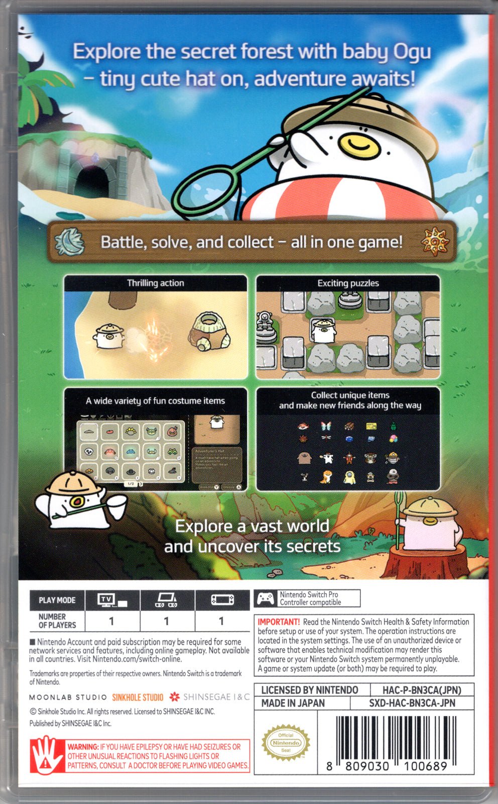 Ogu and the Secret Forest - BASCO GAMES
