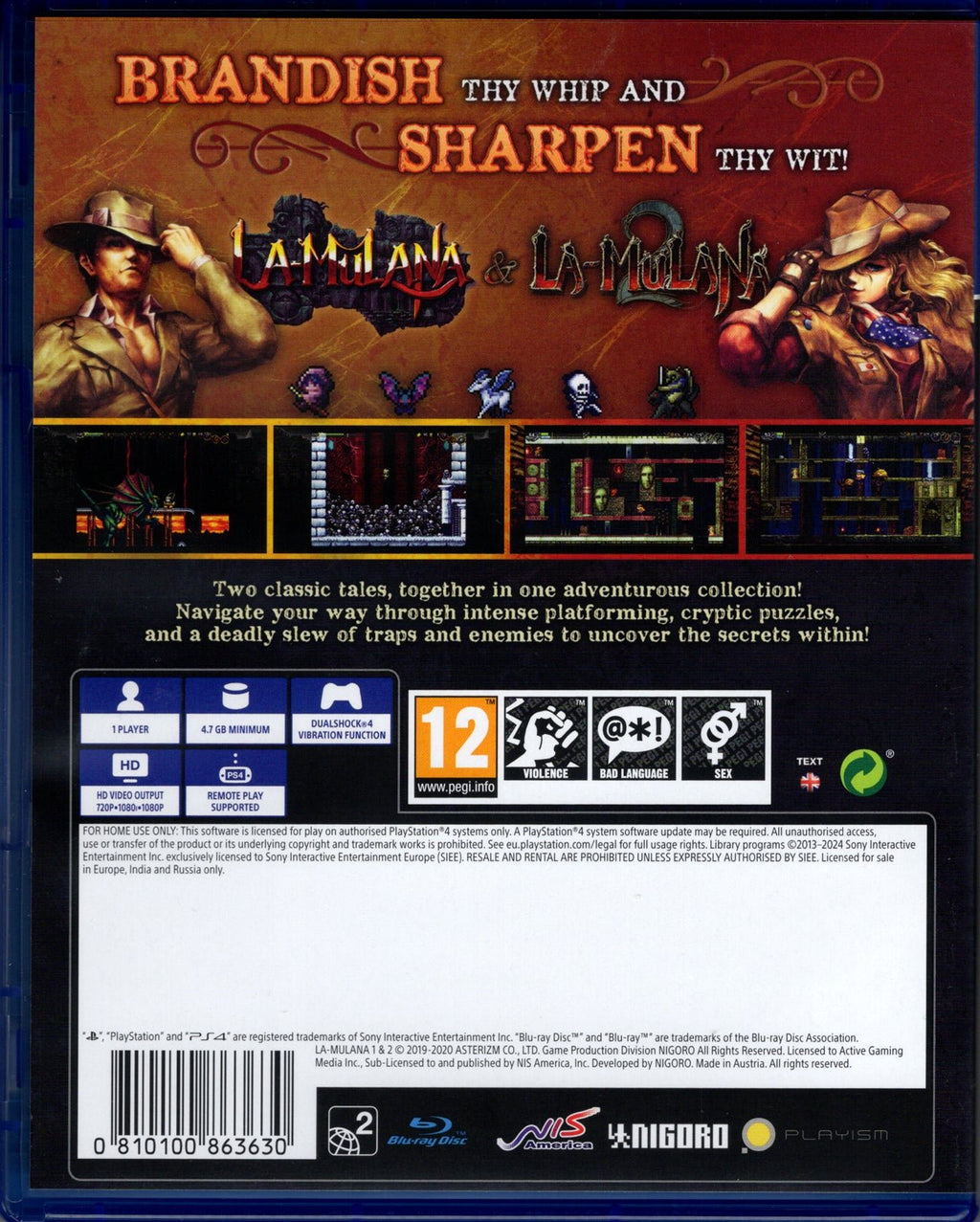 La-Mulana 1 & 2 - BASCO GAMES