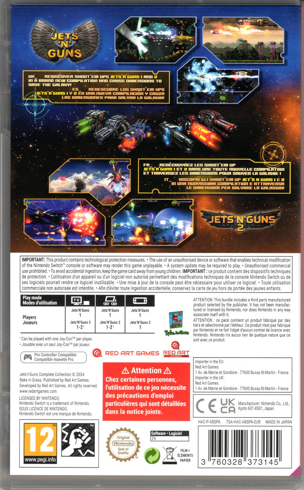 Jets 'n' Guns Complete Collection - BASCO GAMES