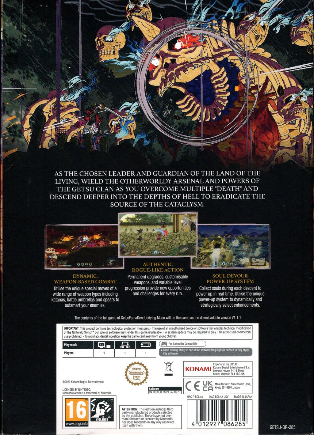 GetsuFumaDen: Undying Moon Deluxe Edition - BASCO GAMES