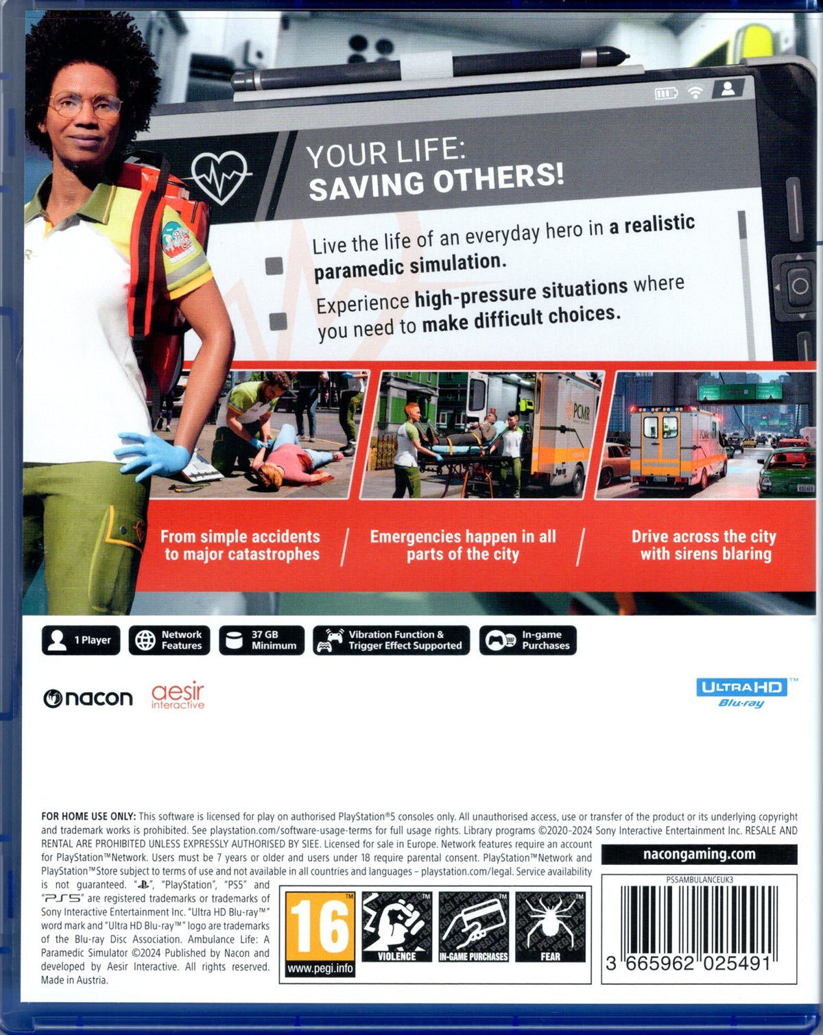Ambulance Life: A Paramedic Simulator - BASCO GAMES