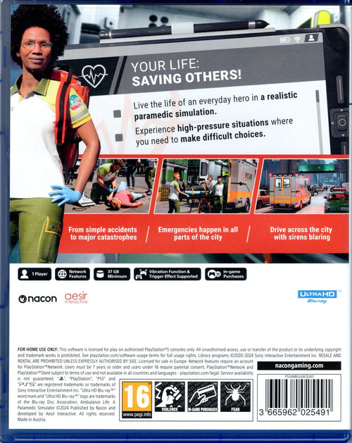 Ambulance Life: A Paramedic Simulator - BASCO GAMES