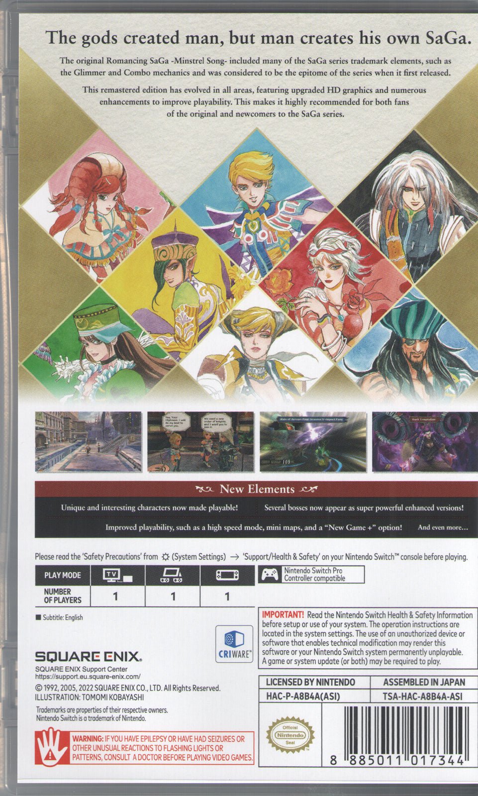 Romancing SaGa: Minstrel Song Remastered - BASCO GAMES
