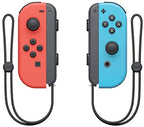 Official OEM Joy-Con Neon Red/Neon Blue - BASCO GAMES