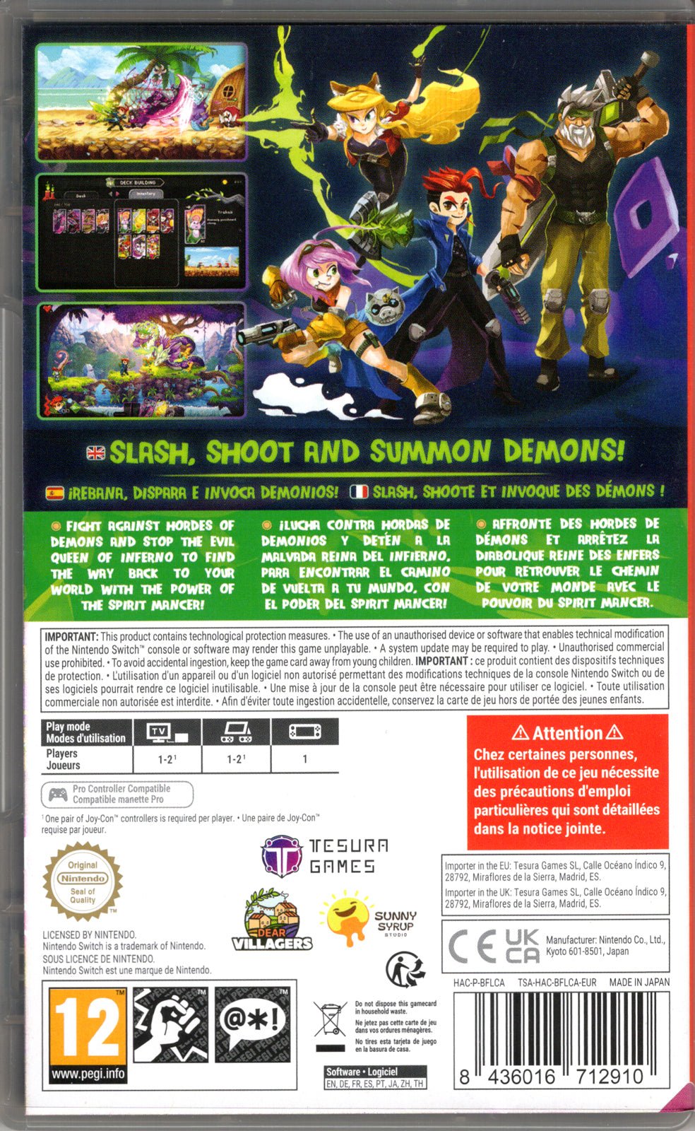 Spirit Mancer - BASCO GAMES