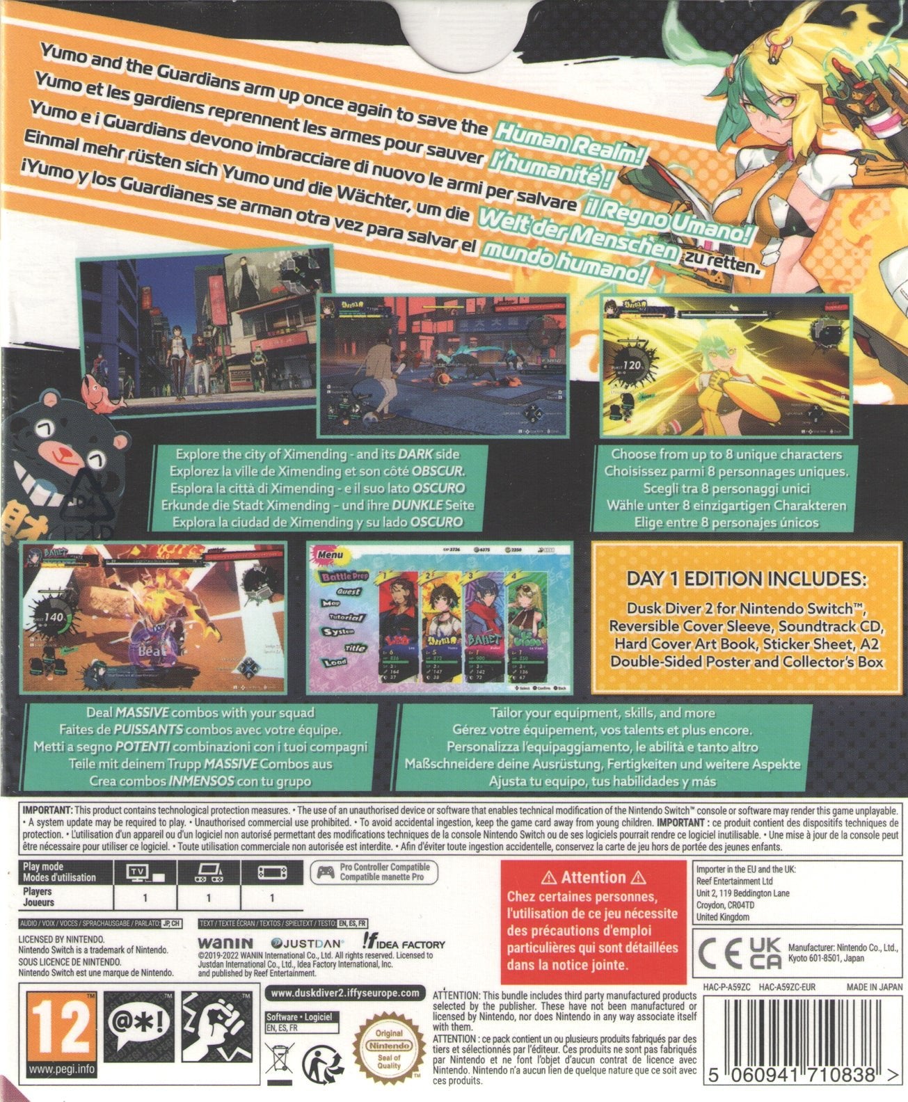 Dusk Diver 2 Day One Edition - BASCO GAMES