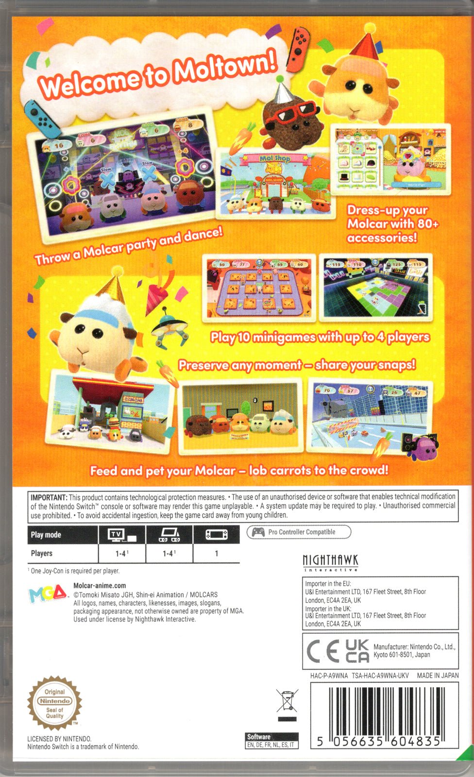 Pui Pui Molcar Let's! Molcar Party - BASCO GAMES