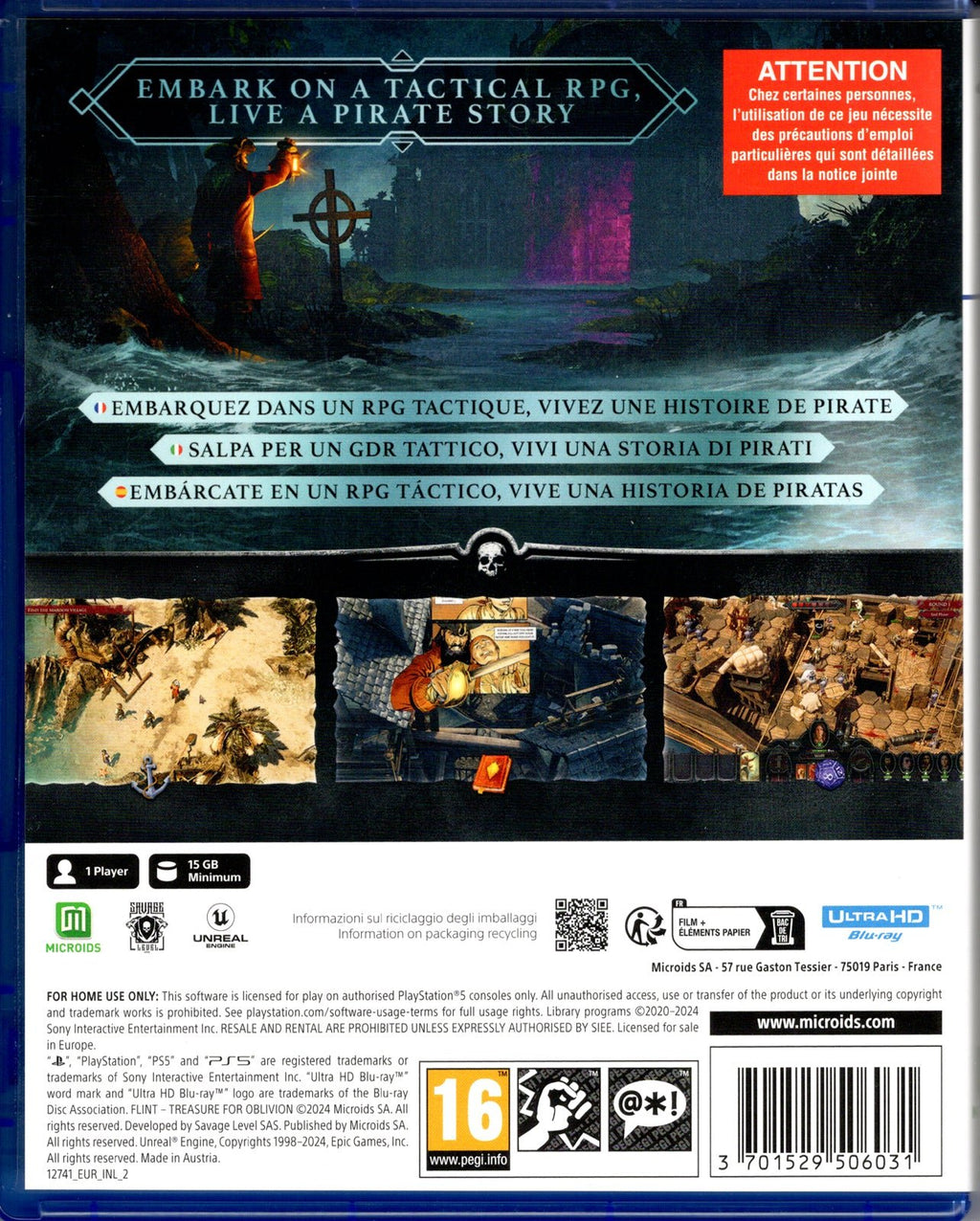 FLINT: Treasure of Oblivion - BASCO GAMES