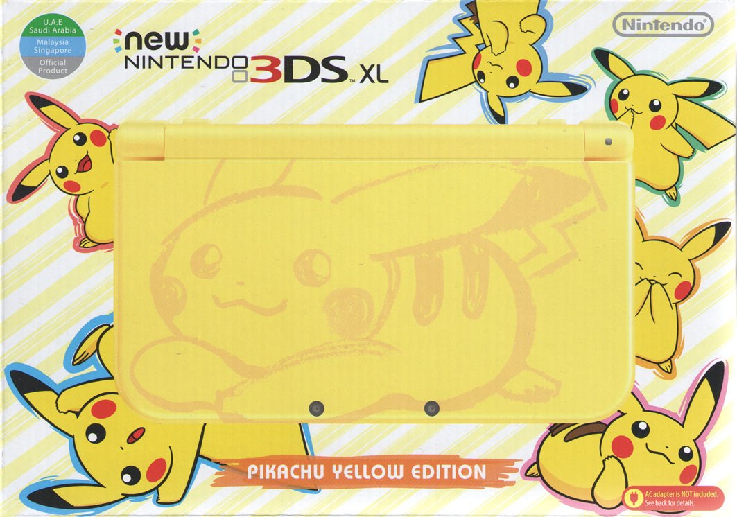 New Nintendo 3DS™ XL Console - Pikachu Yellow Edition - BASCO GAMES