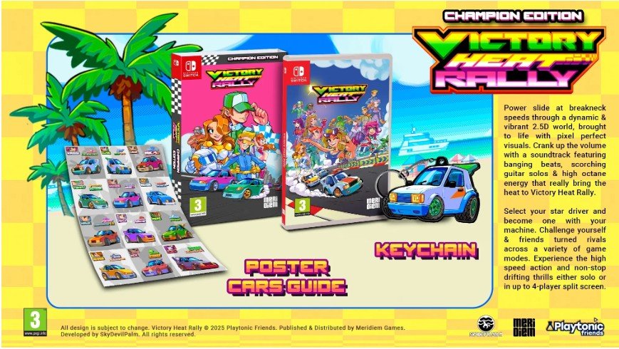 Victory Heat Rally Champion Edition - BASCO GAMES