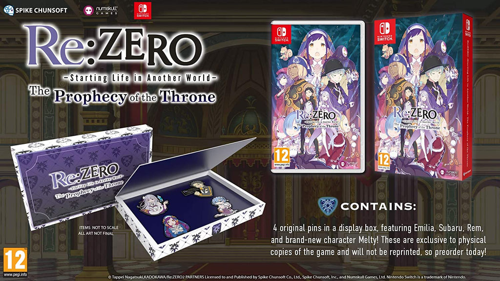 Re:ZERO The Prophecy of the Throne Day One Ed - BASCO GAMES