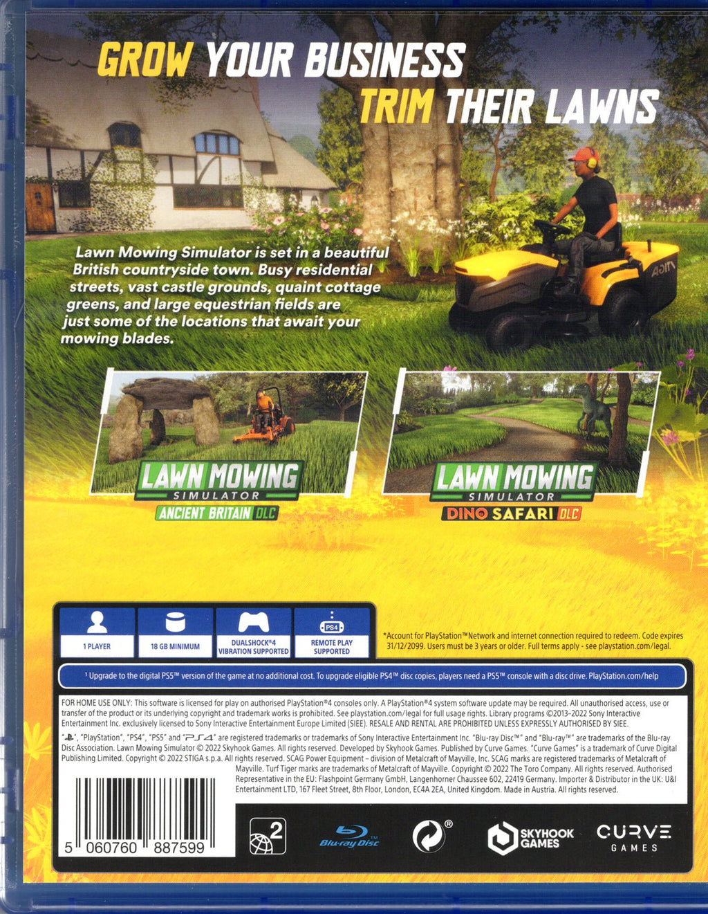 Lawn Mowing Simulator - Landmark Edition - BASCO GAMES