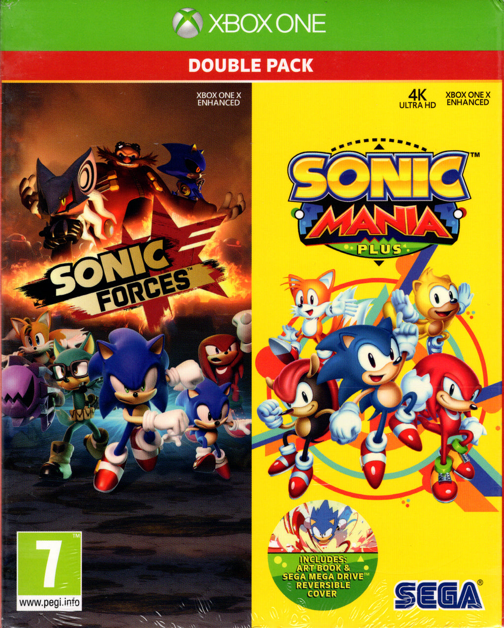 Sonic Mania Plus and Sonic Forces Double Pack
