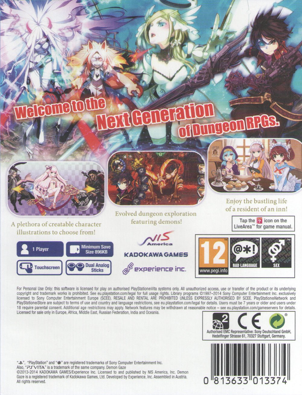 Demon Gaze - BASCO GAMES