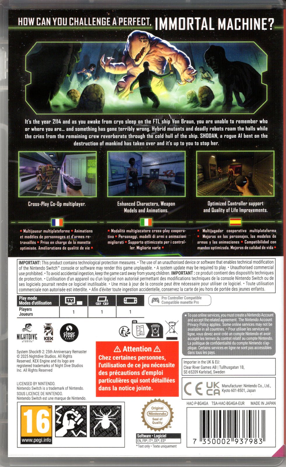 System Shock 2 Remastered - BASCO GAMES