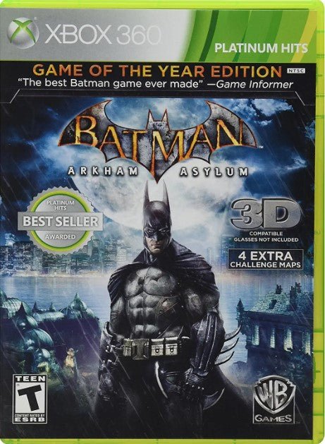 Batman: Arkham Asylum (includes 3D glasses) - BASCO GAMES