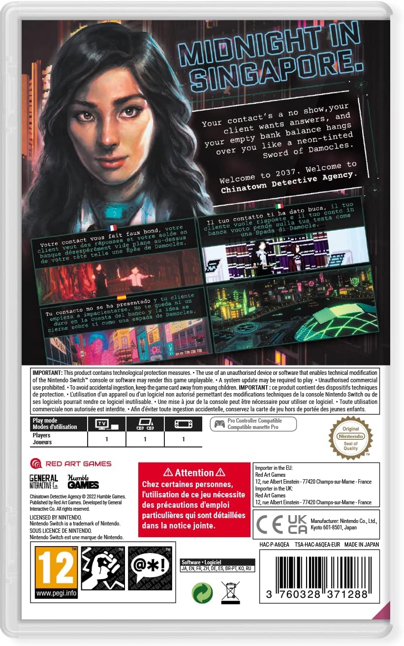 Chinatown Detective Agency - BASCO GAMES