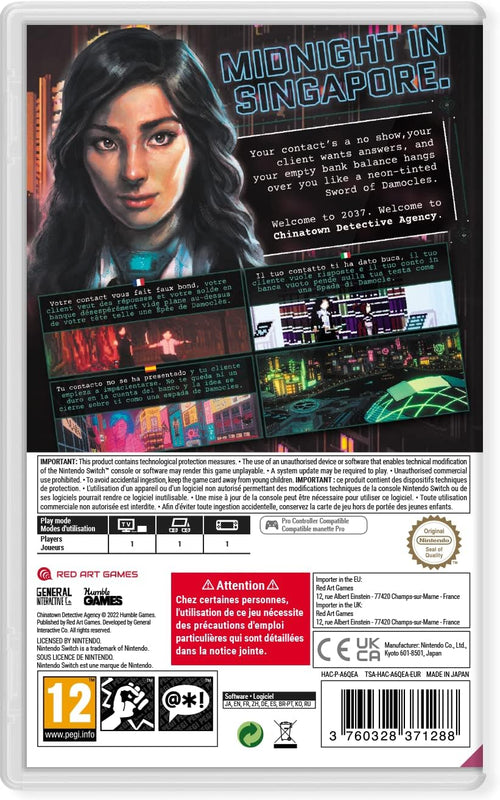 Chinatown Detective Agency - BASCO GAMES