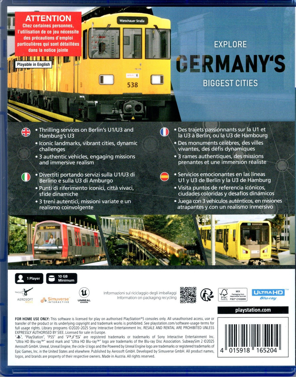 Subway Sim 2 - BASCO GAMES