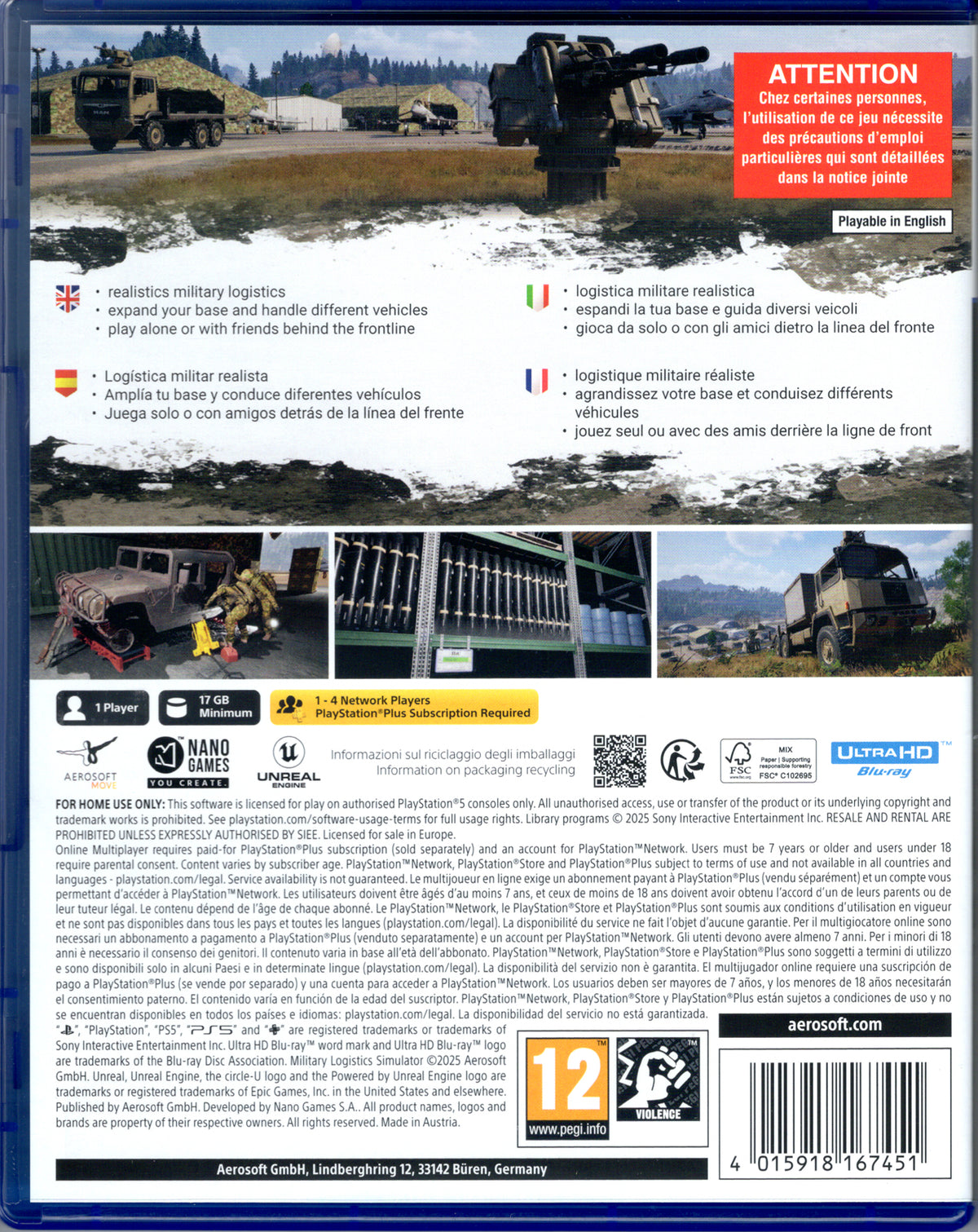 Military Logistics Simulator - BASCO GAMES