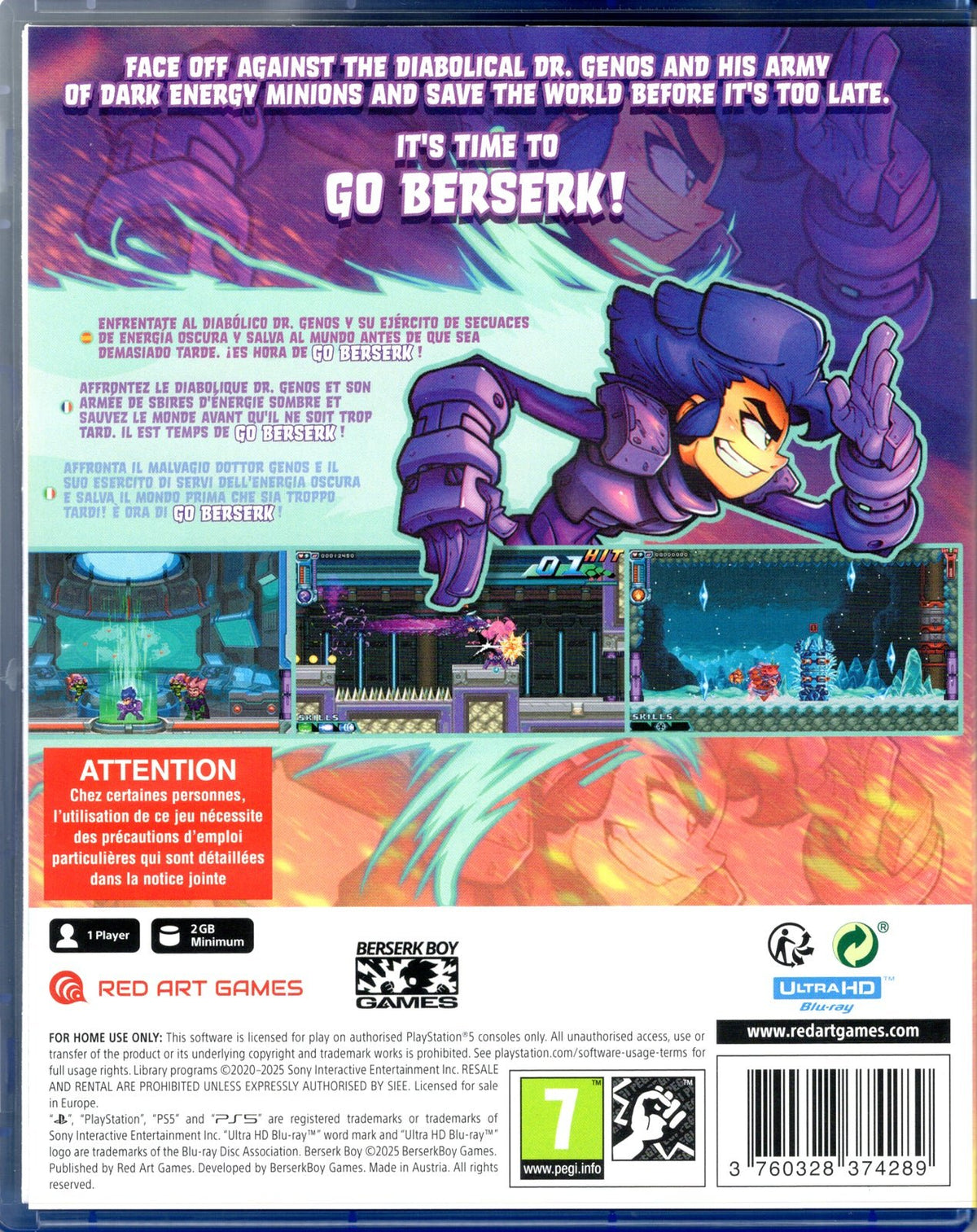 Berserk Boy - BASCO GAMES