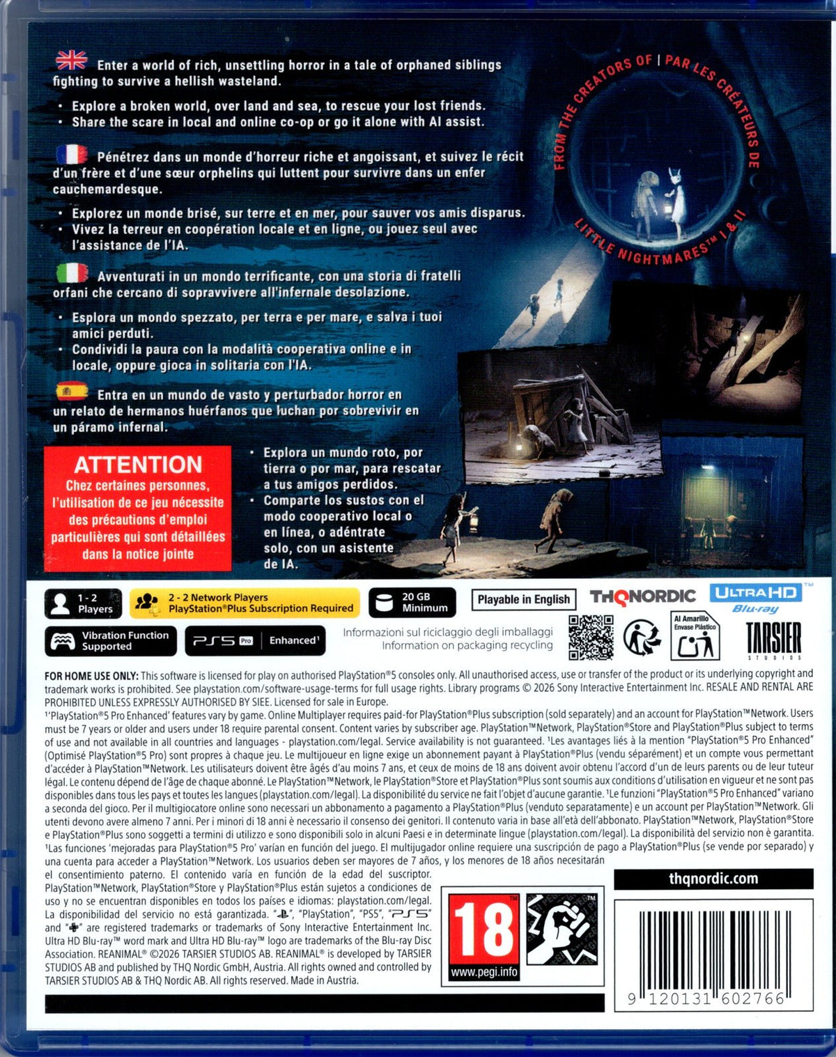 Reanimal - BASCO GAMES
