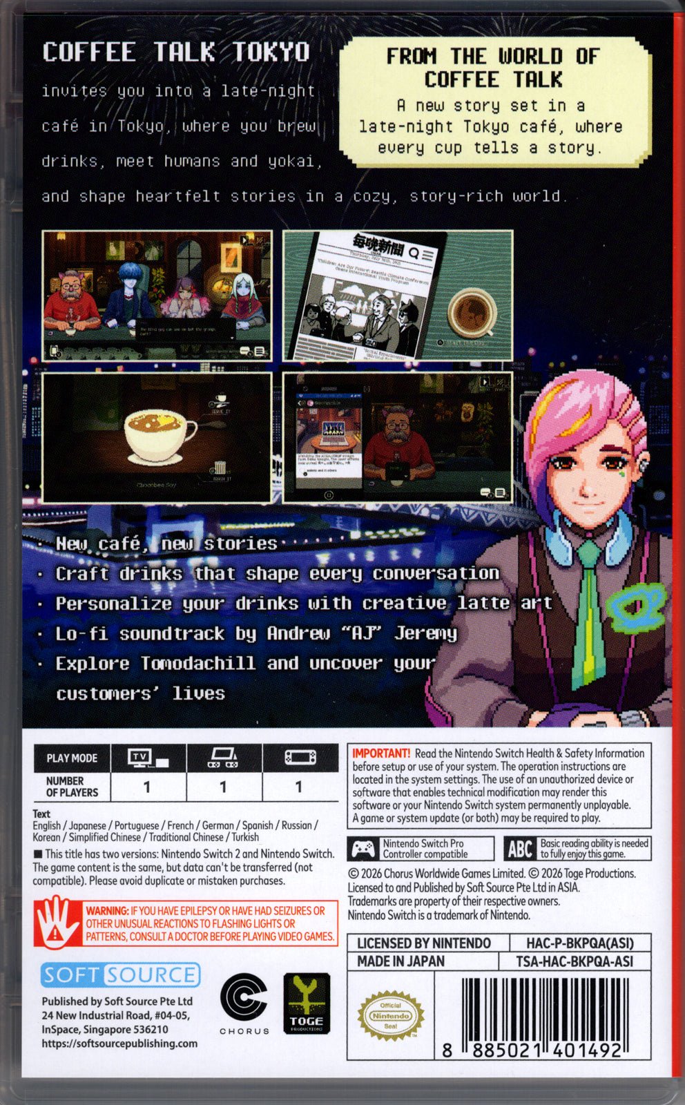 Coffee Talk Tokyo - BASCO GAMES