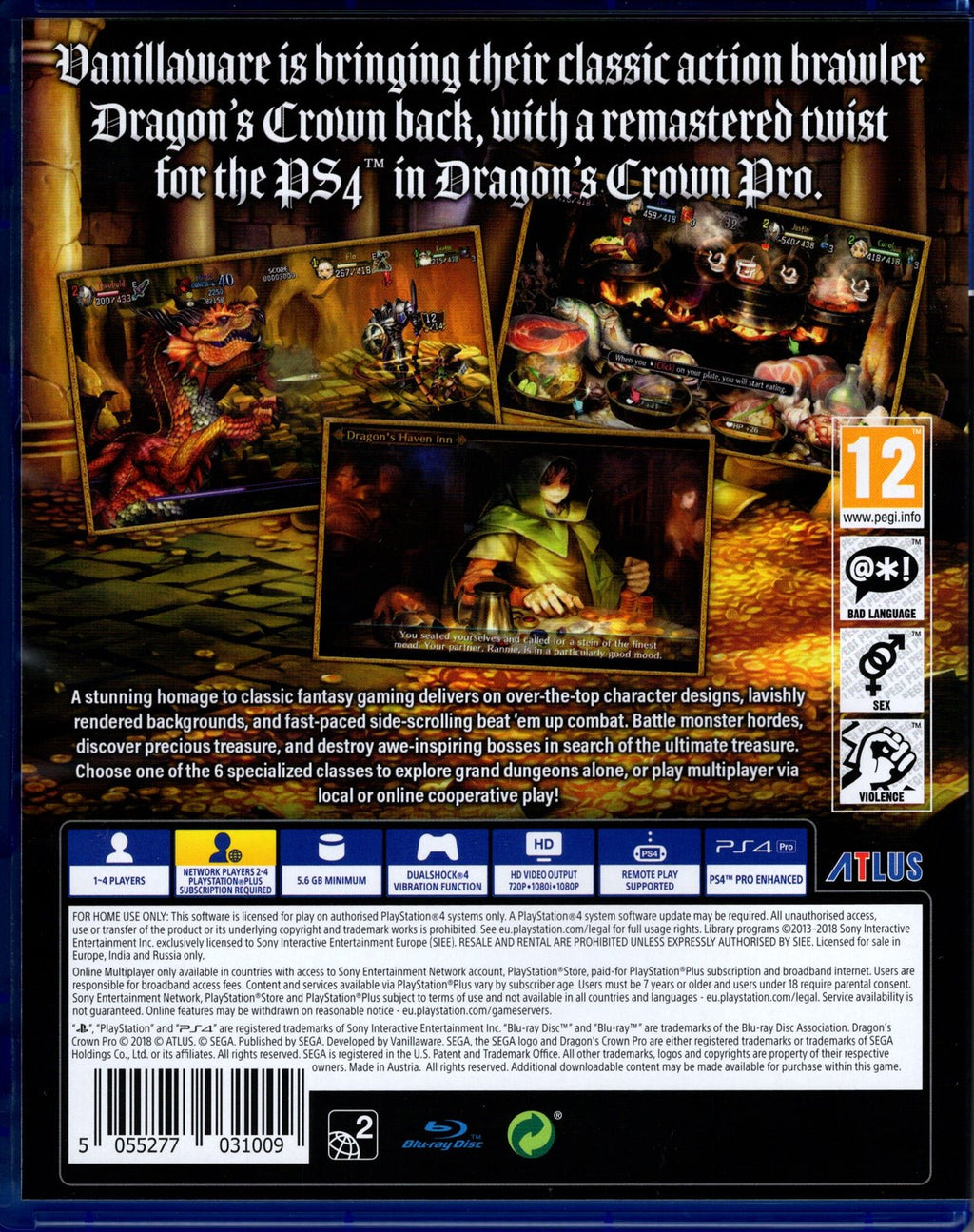 Dragon's Crown Pro - BASCO GAMES