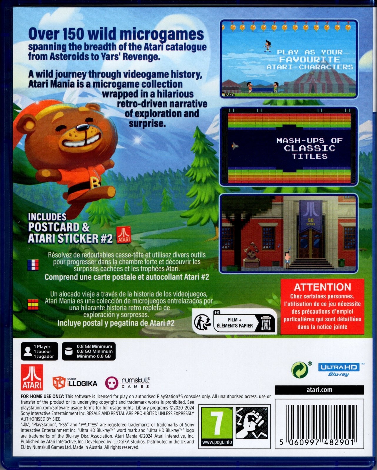 Atari Mania for PlayStation 5 - BASCO GAMES