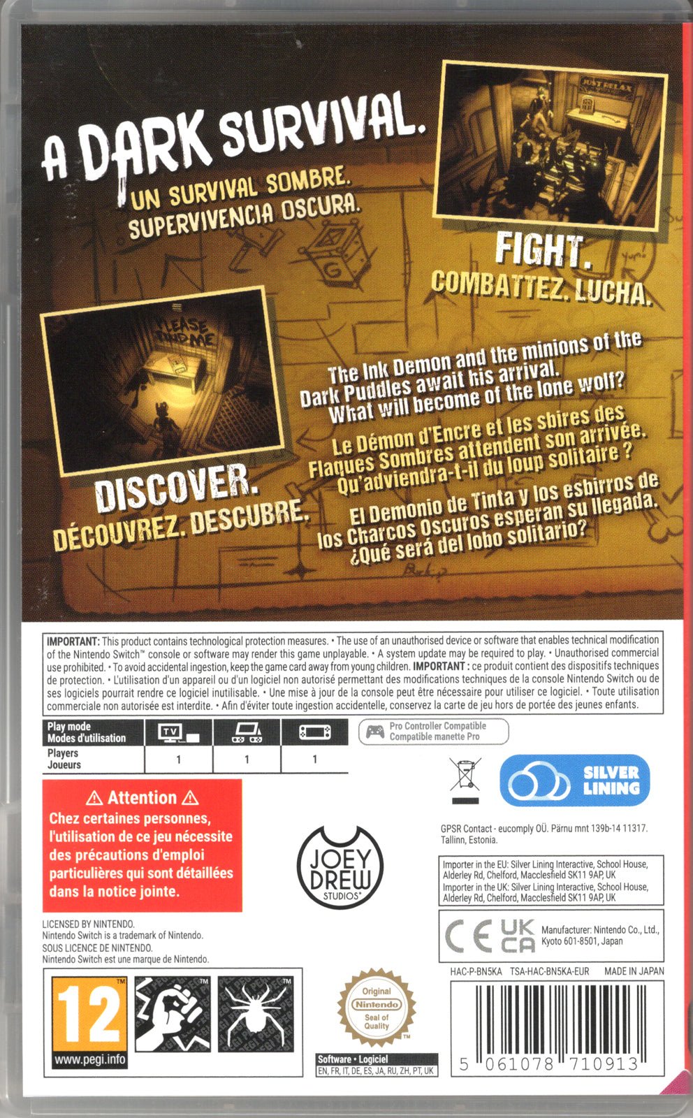 Bendy: Lone Wolf - BASCO GAMES