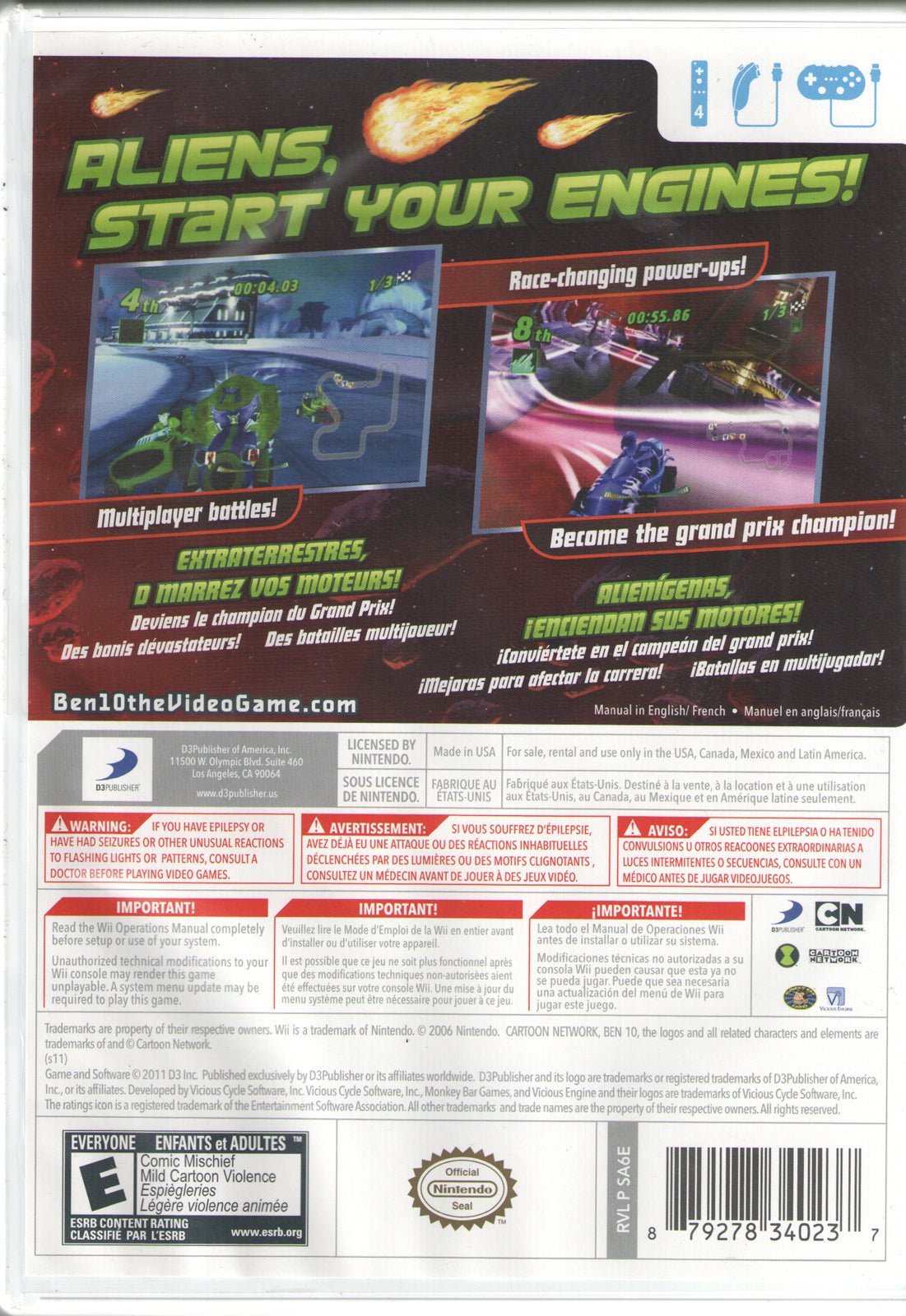 Ben 10 Galactic Racing - BASCO GAMES