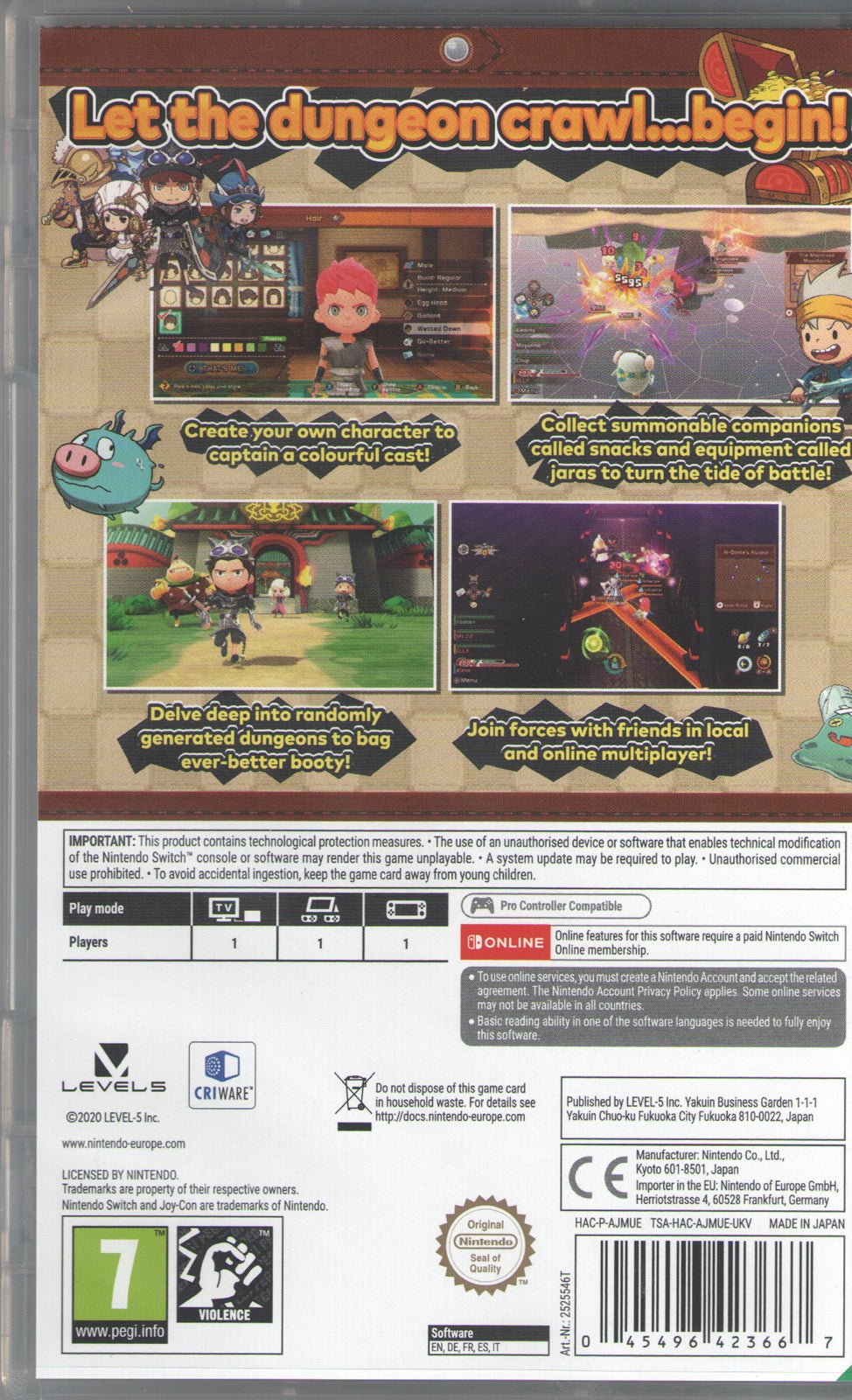 Snack World: The Dungeon Crawl Gold - BASCO GAMES