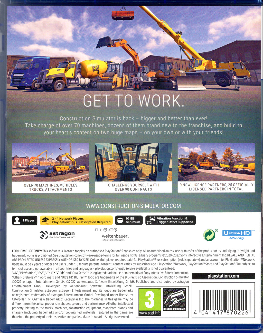 Construction Simulator Day One Edition - BASCO GAMES