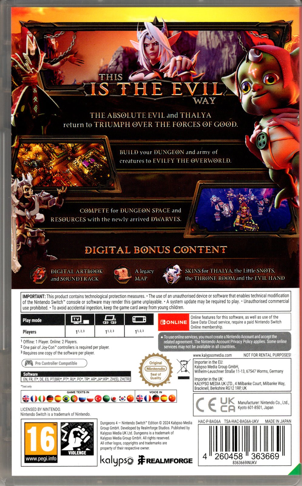 Dungeons 4 - BASCO GAMES