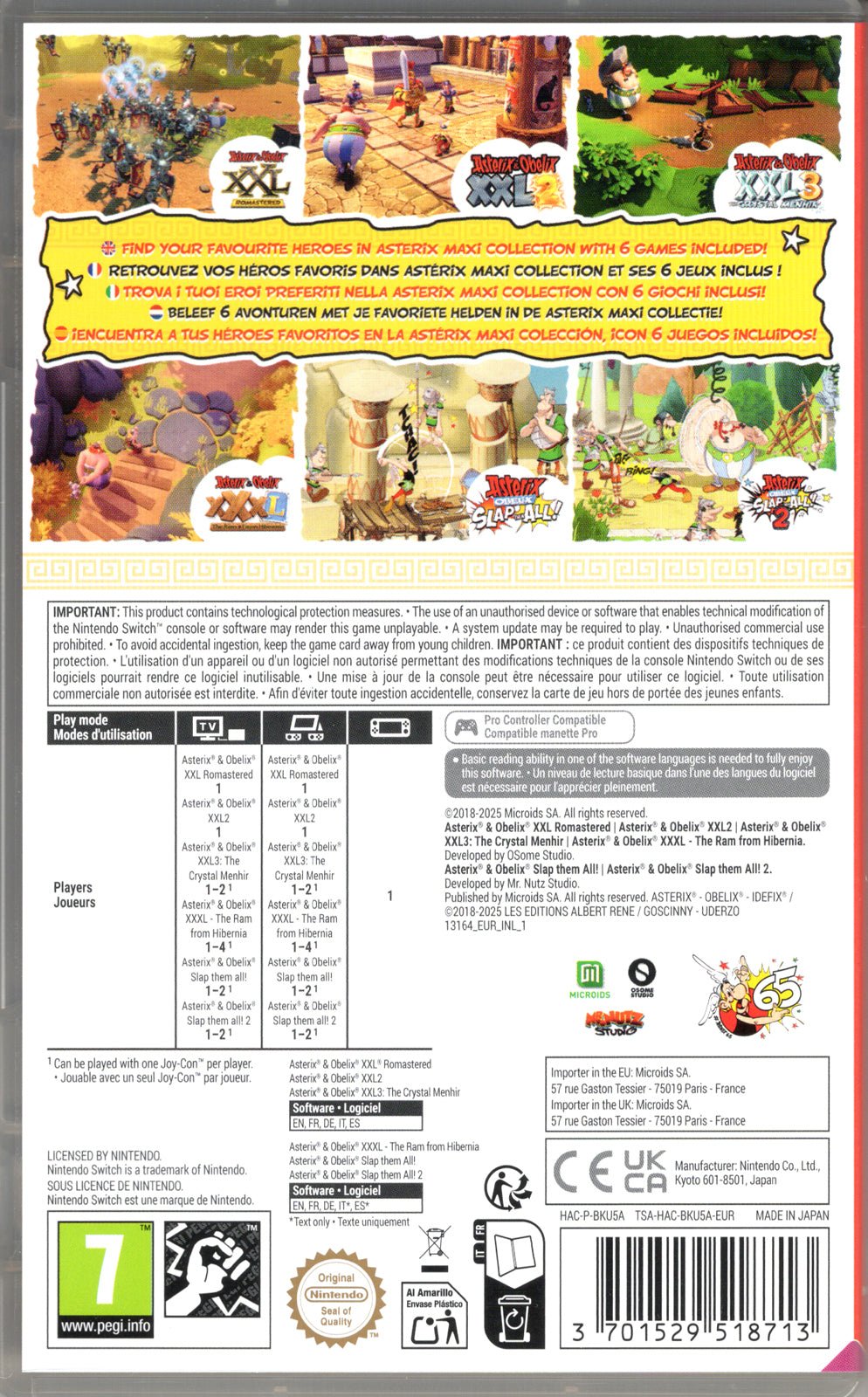 Asterix Maxi Collection - BASCO GAMES