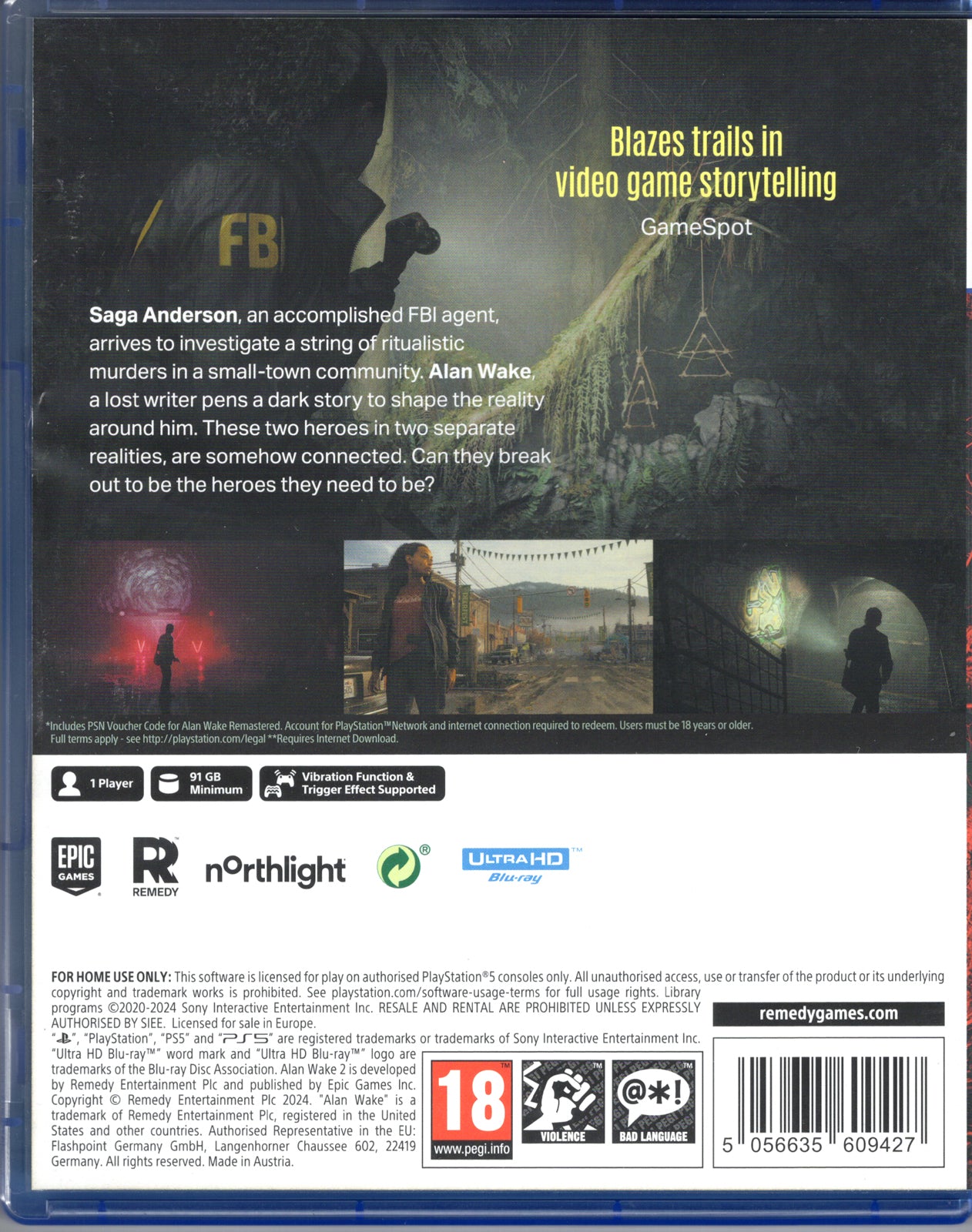 Alan Wake 2 Deluxe Edition - BASCO GAMES